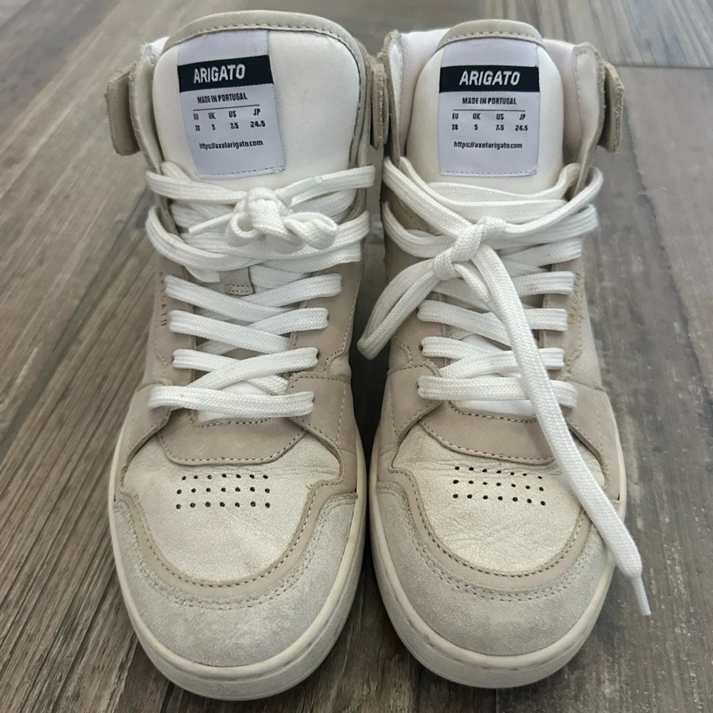 Axel Arigato high-top lace-up sneakers Women’s size 7.5